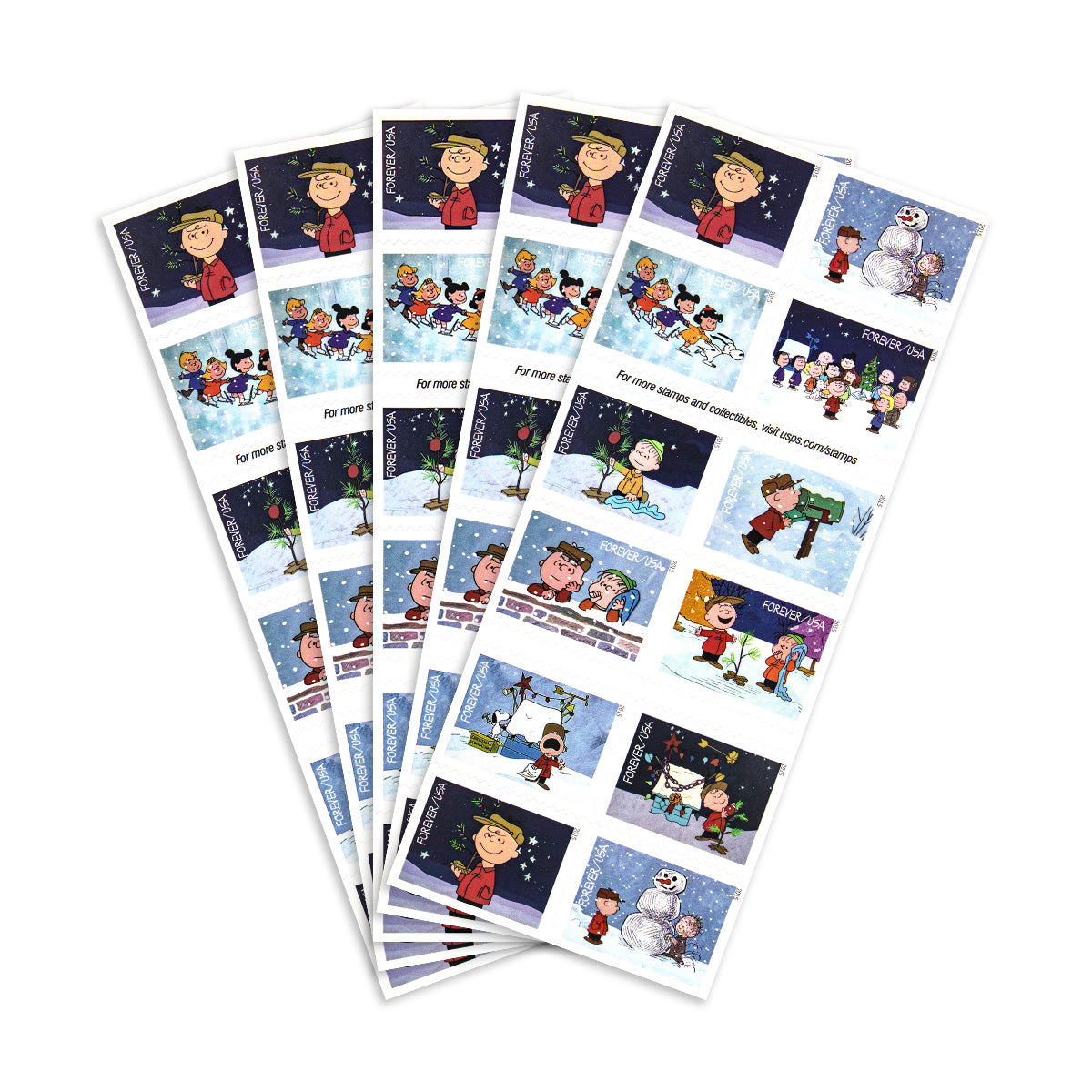 2015 Contemporary Christmas: A Charlie Brown Christmas Forever First Class Postage Stamps