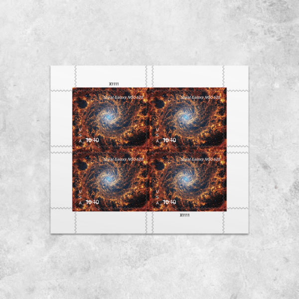 2025 Spiral Galaxy Priority Mail Postage Stamps (5 Sheets) Discounted Forever Stamps