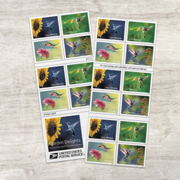 2024 Garden Delights Forever First Class Postage Stamps