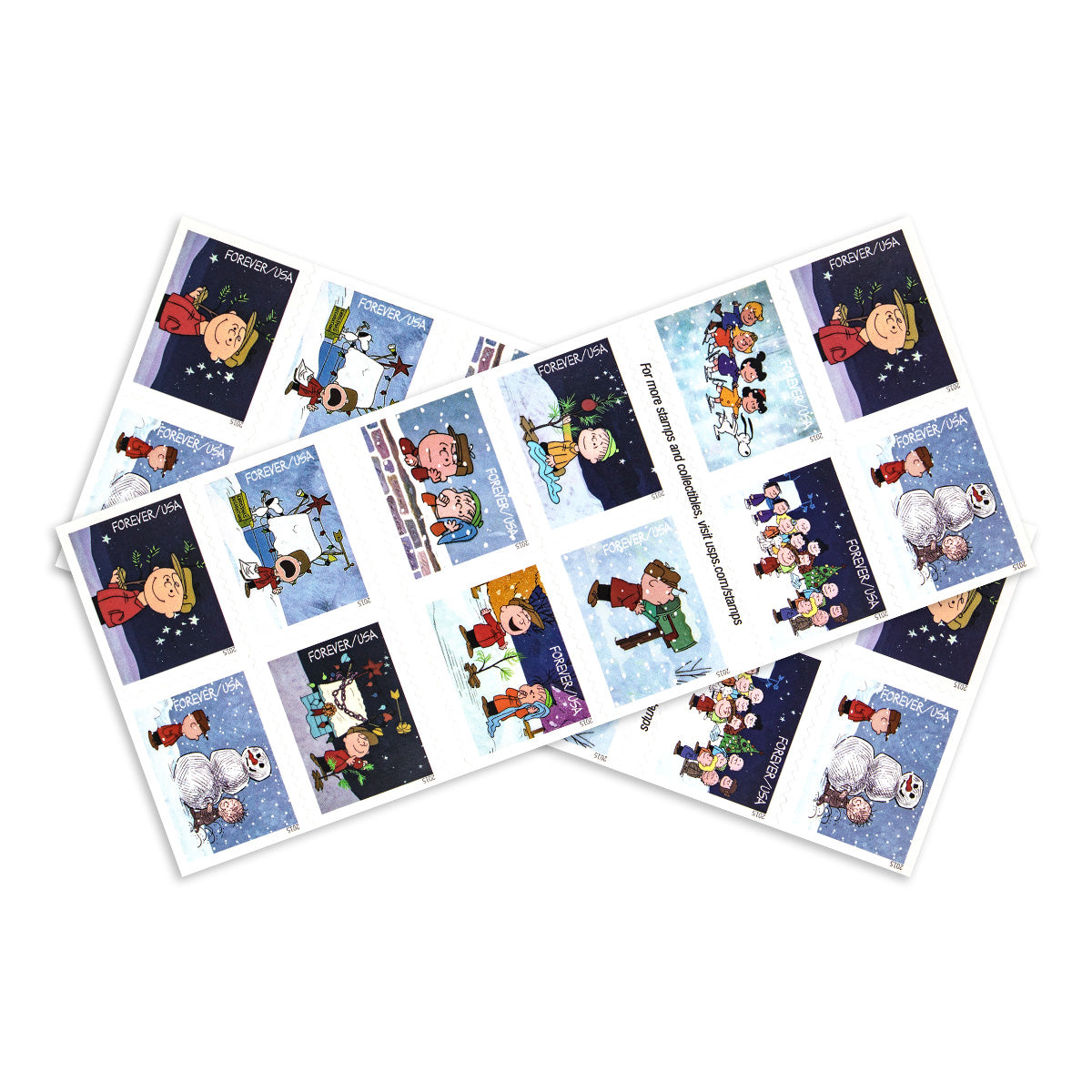 2015 Contemporary Christmas: A Charlie Brown Christmas Forever First Class Postage Stamps